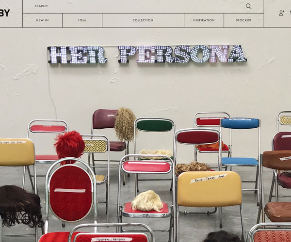 簡潔的頭部排版