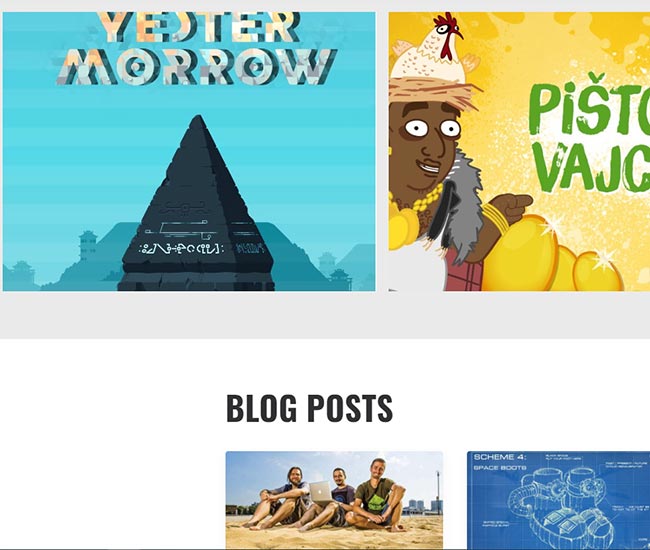 游戲行業(yè)網(wǎng)站建設(shè)